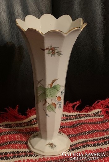 Antique Herend vase with hand painted pattern