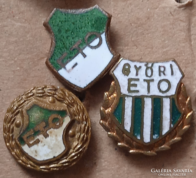 Győr eto 3 different sport badges