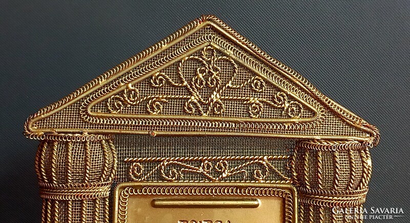 Hollywood regency handmade picture frame copper negotiable design