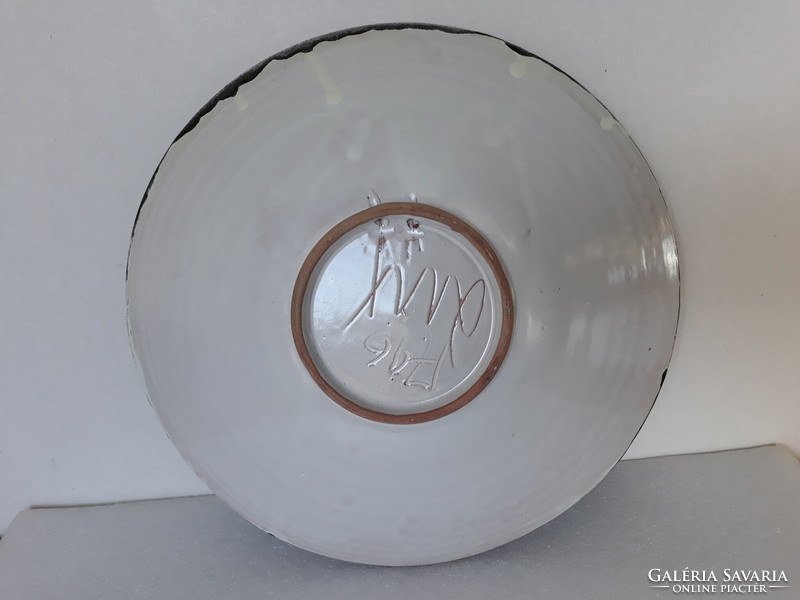 Retro lux ceramic wall plate