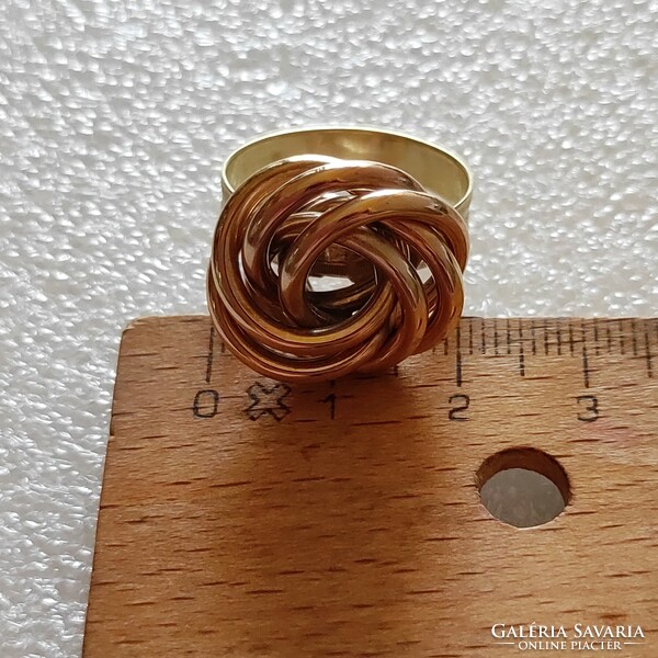 9K/14k gold turban ring (59)