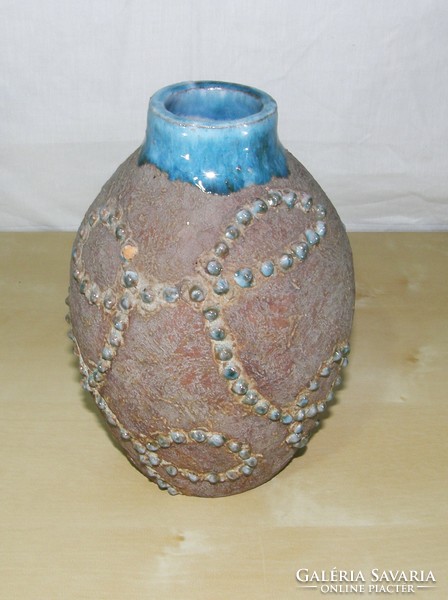 Ceramic vase - marked - 18 cm