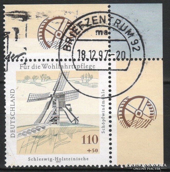 Ívszéles Német 0211 Mi. 1951       2,60 Euró