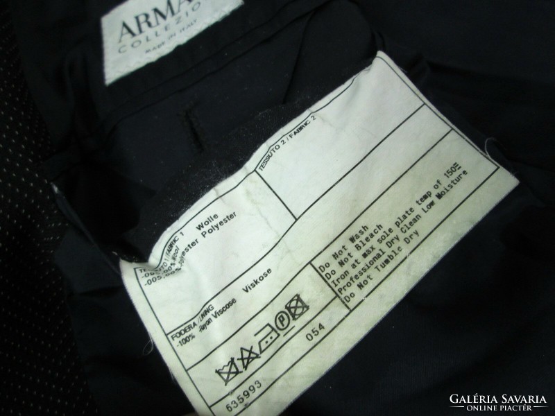 Original Armani (l - 50) elegant very serious men's wool jacket