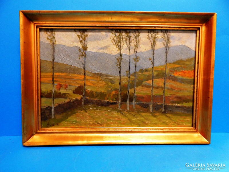 Ács Ferenc (1876-1949) olaj-vászon festmény, Galéria értékbecsléssel