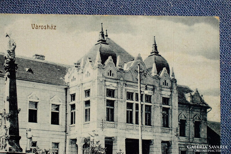 Szekszárd - Városház  fotó képeslap  1918  Molnár r.t. könyvker , Szekszárd