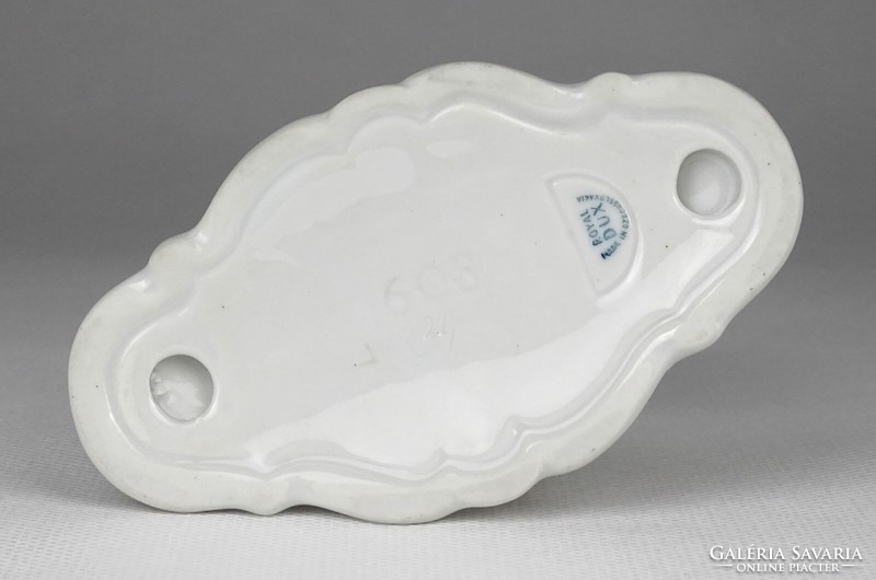 1Q330 Régi aranyozott Royal Dux porcelán őzike
