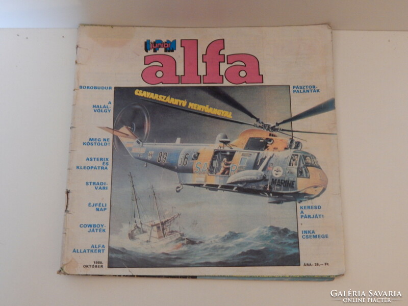 IPM junior alfa magazin - 1985.október