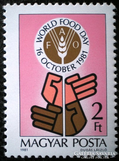 S3477 / 1981 Élelmezési Világnap bélyeg postatiszta