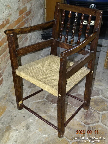 Antique armchair thinking armchair around 1900