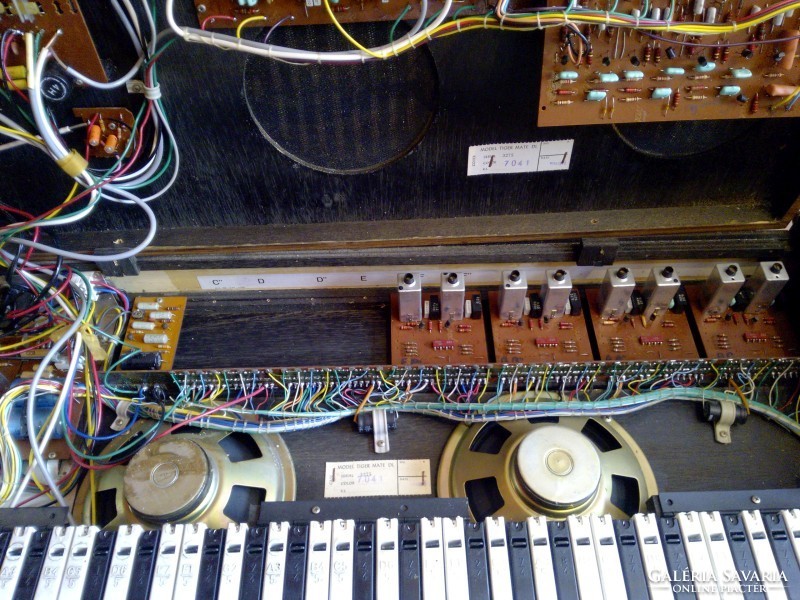 Retro, Vitange electric organ, in its original case. Eko tiger mate dl