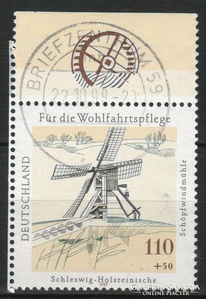 Ívszéles Német 0213 Mi. 1951       2,60 Euró