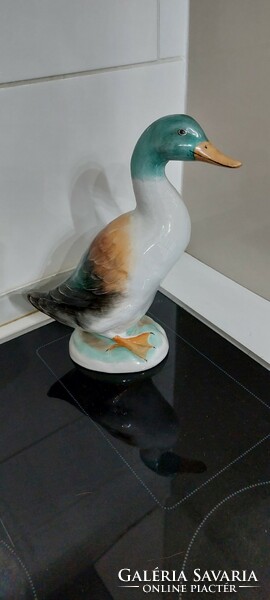 Large ceramic duck