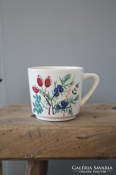 Herbal botanical German tea mug - in nice condition