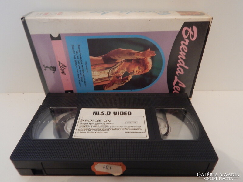Brenda Lee Live - Zenei VHS