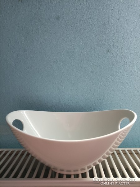 Modern white porcelain bowl.