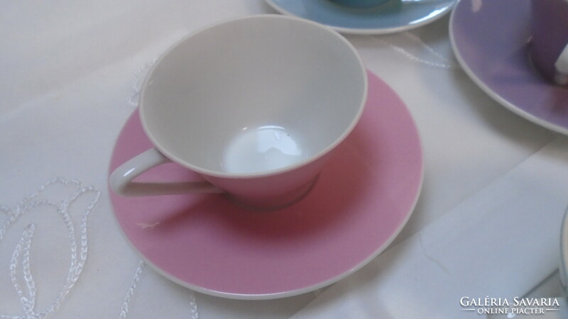 Beautiful rare flawless colored Lilien porcelain cafe from Austria