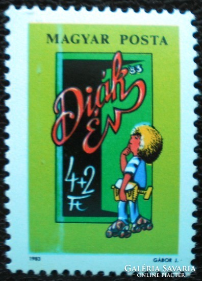 S3561 / 1983 Ifjúságért VII. bélyeg postatiszta