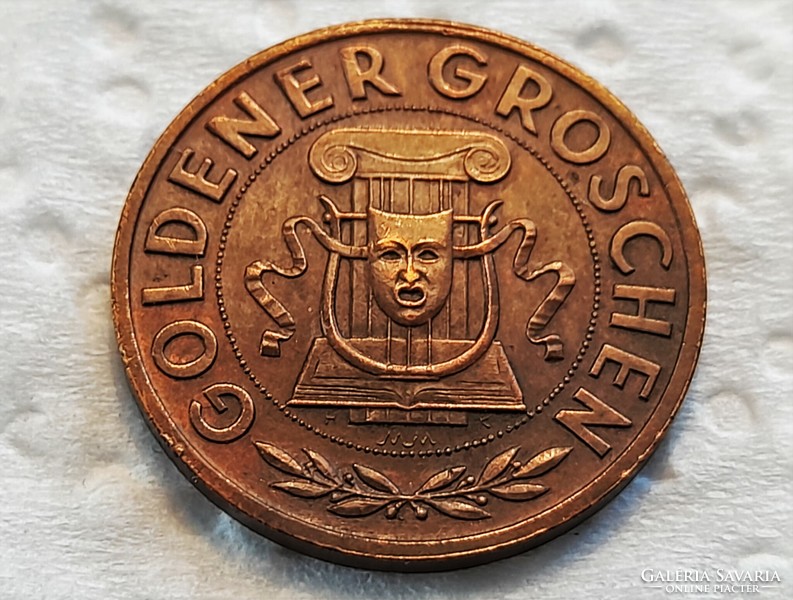 Austria goldener groschen 1950. Commemorative coin