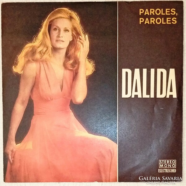 Dalida: Paroles, paroles hibátlan LP