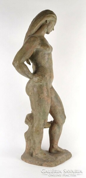 1P605 Ödón takács (1904-1979) : 1949 large ceramic sculpture 