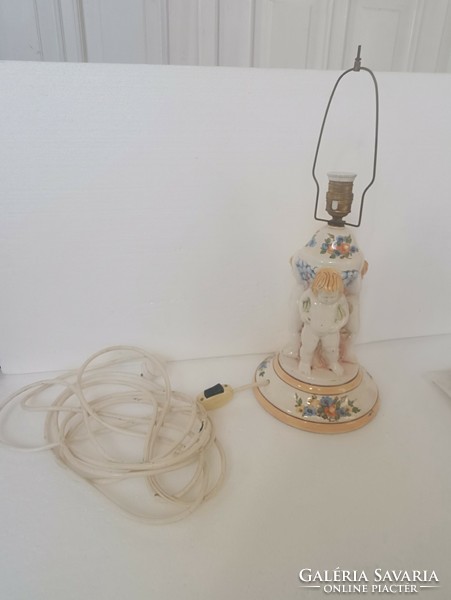 Borszèky orszàgos magyar  kiràlyi iparművészeti iskola keràmia  Jugendstil lámpa Powolny szerű