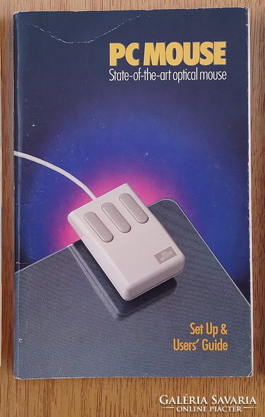 Retro egér felhasználói könyv (PC Mouse), User's Manual