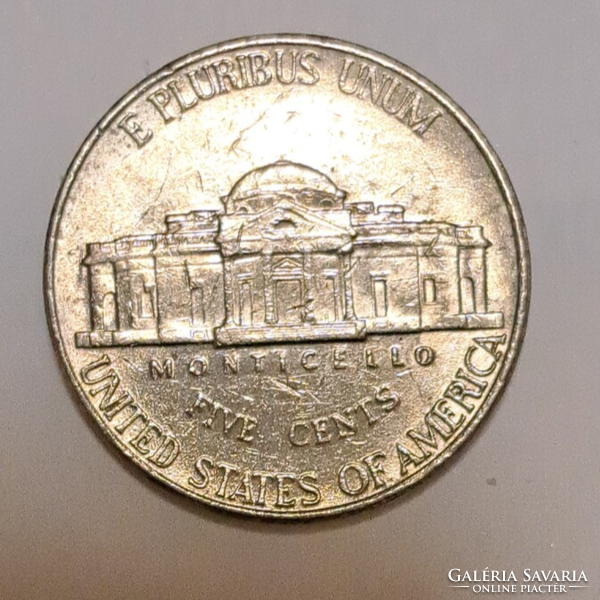 2002. US 5 cents (1306)