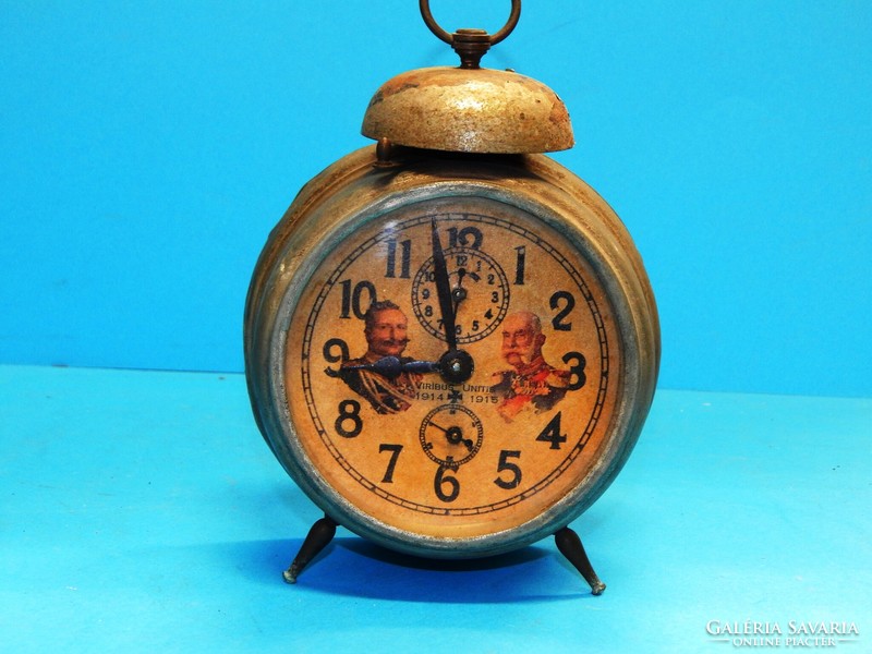 Also video - working alarm clock with war fantasy dial