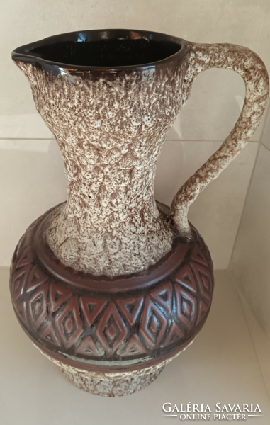 Fat lava German floor vase (51 cm)