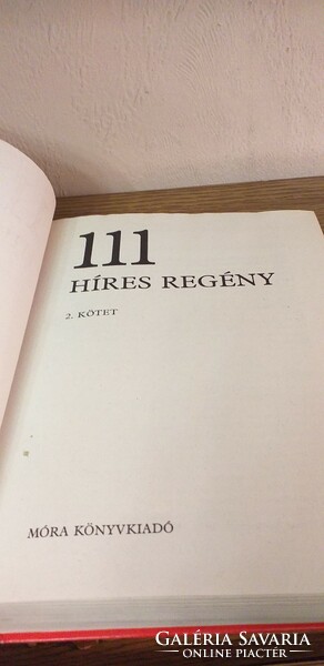 111 híres regény I-II.