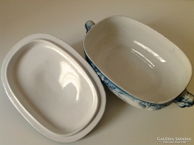 Saint amand earthenware soup bowl