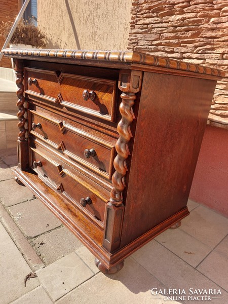 A 3-drawer colonial dresser for sale. Furniture is in good condition.