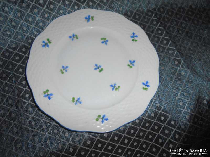 Ó Herendi tányér- masszába nyomott HEREND és címer jelzéssel