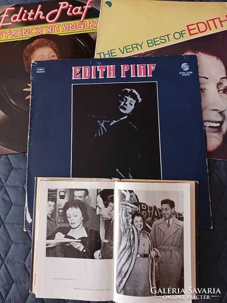 Edith Piaf 3 CDs + 1 book