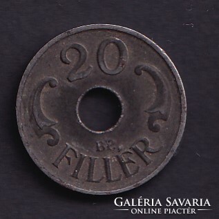 20 Fillér 1943 BP.