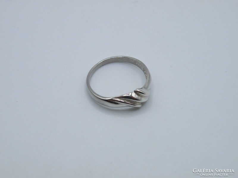 Uk0187 braided pattern silver 925 ring size 62