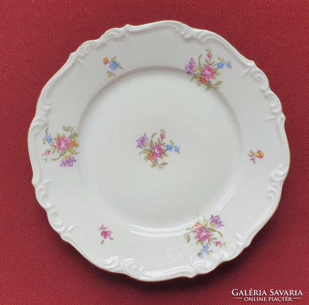 Edelstein Maria Theresia Bavaria német porcelán kistányér tányér virág mintával
