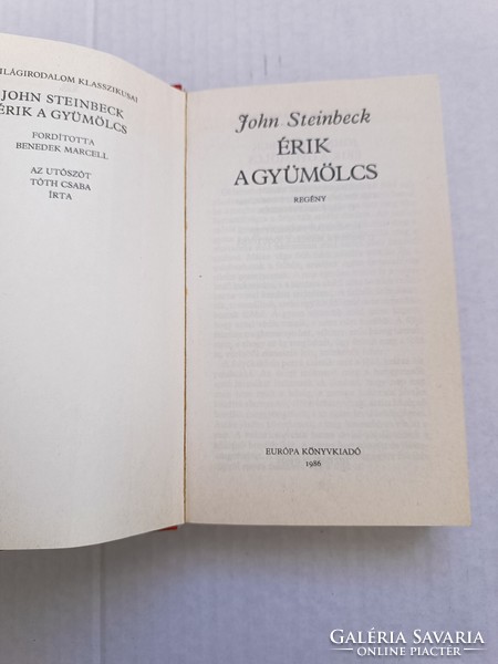 John Steinbeck: Érik a gyümölcs