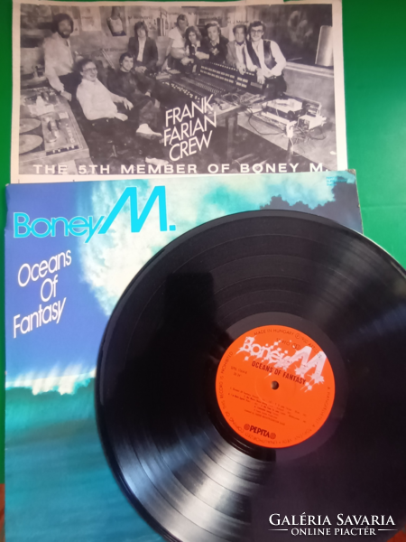 Boney M. - Oceans of Fantasy bakelit hanglemez LP