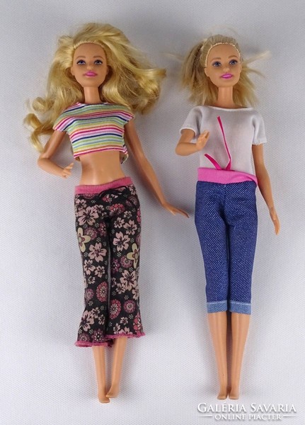1Q537 Dressed Mattel Barbie doll couple 2015