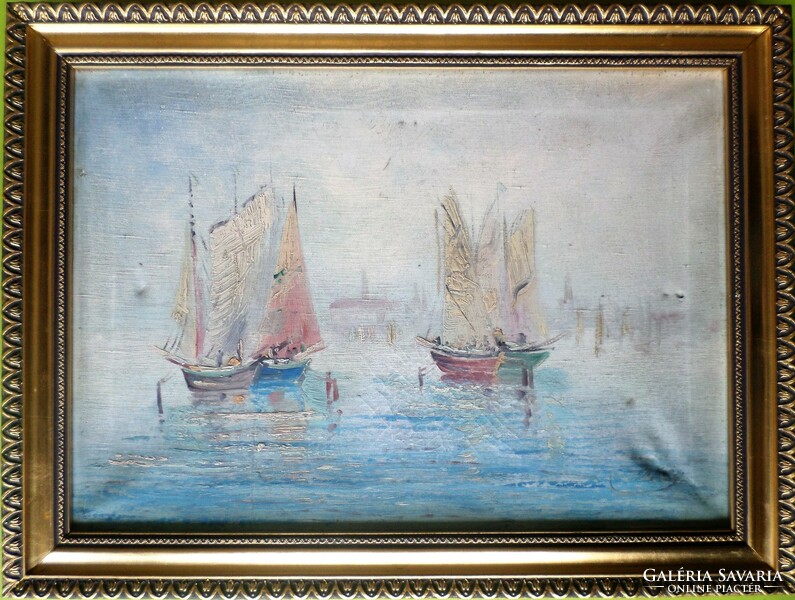 Venetian sailing ships xx. Beginning of the century