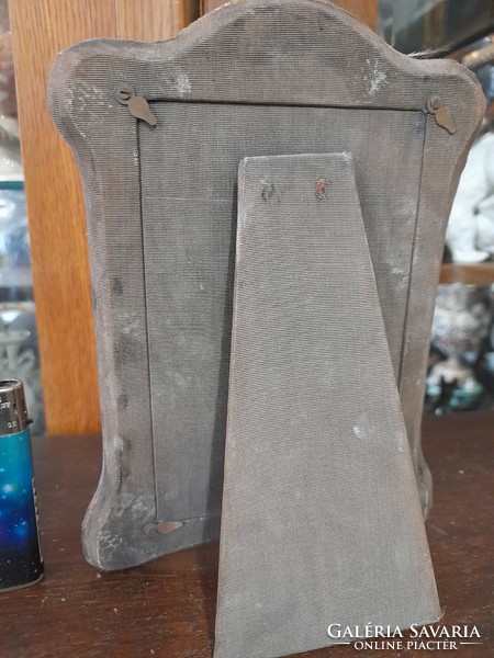 Old silver 925 table picture frame, photo frame. 20 Cm.