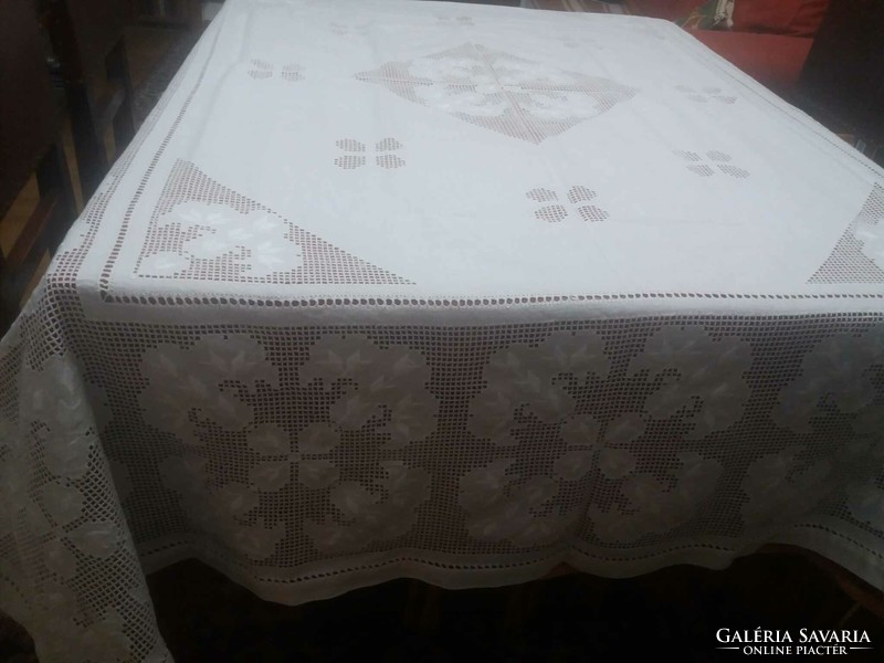 Old Transylvanian festive tablecloth, 200x170