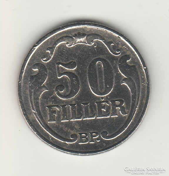 50 Filér 1938 Kingdom of Hungary