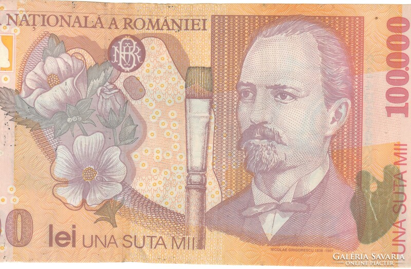 100000 ROMANLEI 2002
