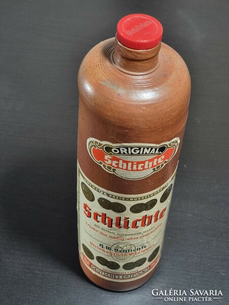 Old German corked ceramic bottle original schlichte
