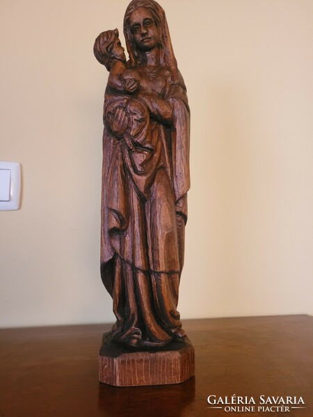 Antique wooden sculpture (2)