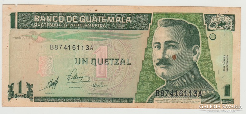 Guatemala 1 quetzal 1998