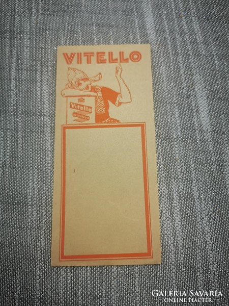 Vitello counting slip